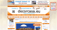 Desktop Screenshot of lnx.decorcasa.it
